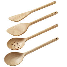 Ayesha Curry 4-Piece Parawood Cooking Tool Set