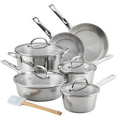 Ayesha Curry 11-Piece Stainless Steel Cookware Set