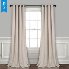 Lush Décor Insulated Blackout Curtains - Opened Item