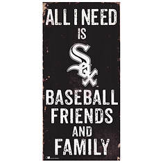 MLB Baseball, Family & Friends Sign