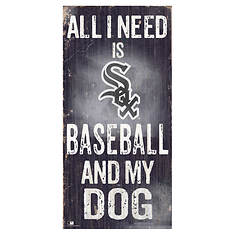 MLB Baseball and My Dog Sign