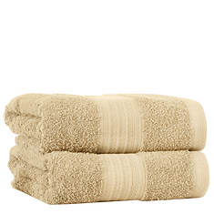 Pure Cotton 2-Pack Bath Sheets