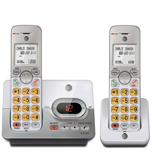 AT&T Cordless Answering System with 1 Additional Handset