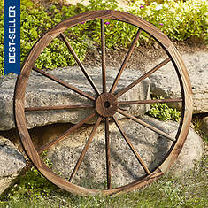 36" Decorative Wagon Wheel