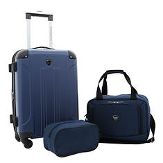 Travelers Club 3-pc. Luggage Set