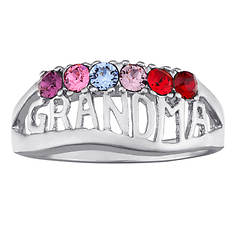 Grandma Birthstone Ring