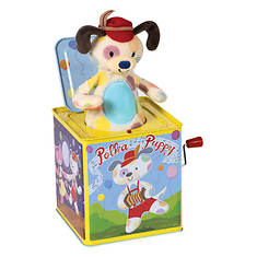 Schylling Polka Puppy Jack-in-the-Box