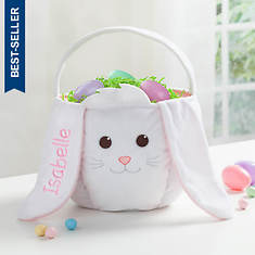 Personalized Bunny Ears Easter Basket