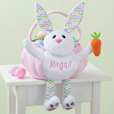 Personalized Bunny Easter Basket