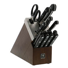 15-Piece German Stainless Steel Knife Set with Self-Sharpening Block 