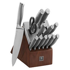 14-Piece German Stainless Steel Knife Set with Self-Sharpening Block