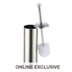 Toilet Brush Holder with Diamond Top