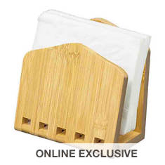 Bamboo Expandable Napkin Holder