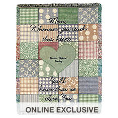 Personalization Mother Touch Throw