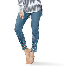 Multi-Colored Bling Jean