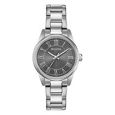 Bulova Bracelet Watch with Round Grey Dial