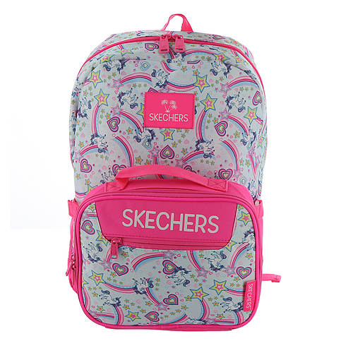 Skechers Twinkle Toes Girls' Harmony Combo Unicorn Power Backpack