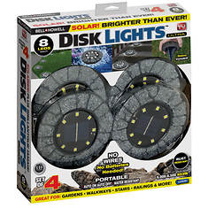 Bell + Howell 4-Pack Solar Disk Lights