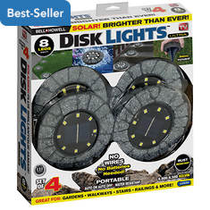 Bell + Howell 4-Pack Solar Disk Lights