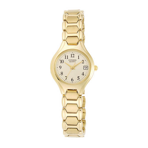 Citizen Ladies' 23mm Gold Stainless Steel Watch