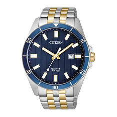 Citizen Men's 42mm Two-Twon Stainless Steel Watch