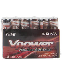 Vivitar 100-Pack AAA VPower Alkaline Batteries