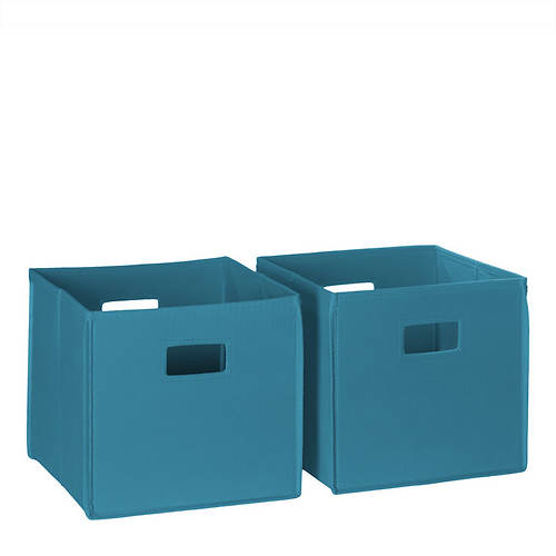2-Piece Folding Storage Bin Set