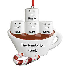Personalized Hot Chocolate Family Ornament