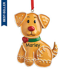 Personalized Gingerbread Pet Cat Ornament