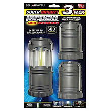 Bell + Howell LED TacLight Lantern-3 Pack