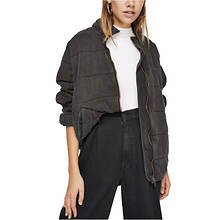 Free People Women's Dolman Quilted Knit Jacket