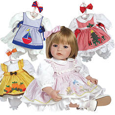 Adora 20" ToddlerTime Doll Pin-a-Four Seasons Doll