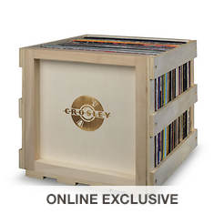 Crosley Radio Stackable Record Storage Crate