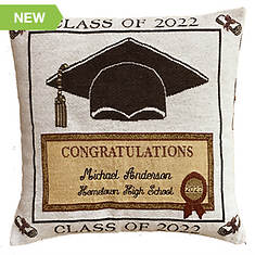 Personalized 2022 Graduation Pillow