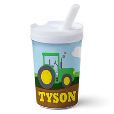 Personalized Tractor Sippy Cup