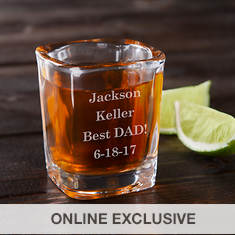 Personalized You Name It Shot Glass