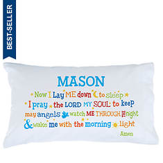 Personalized "Now I Lay Me Down" Pillowcase