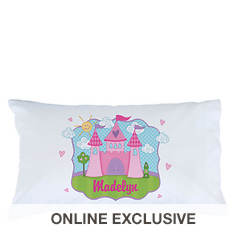 Personalized Princess Castle Pillowcase