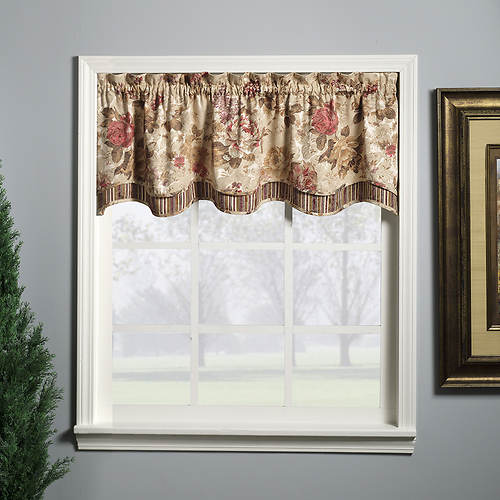Collette Double-Layer Valance