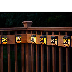 6-Pack Solar Deck/Fence Lights