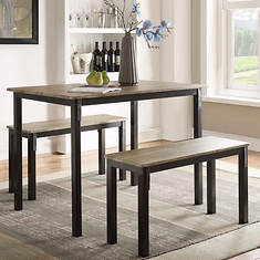 Boltzero Dining Table & Benches