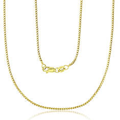 14K 18" 1.21mm Solid Franco Chain