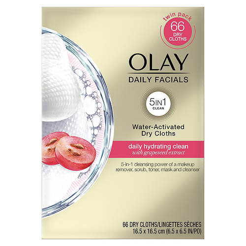 Olay Daily Facials Cleansing Cloths Daily Hydrating Clean