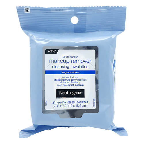 Neutrogena 21-Count Fragrance-Free Makeup Remover Cleansing Towelettes