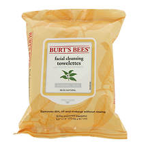 Burt's Bees 30-Count White Tea Facial Towelettes