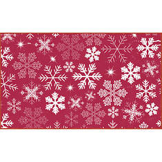 Mohawk Home Snowflakes Area Rug 18"x30"