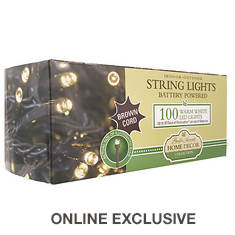 Pacific Accents Warm White 100 LED String Lights