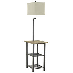 Signature Design By Ashley Metal Tray Floor Lamp