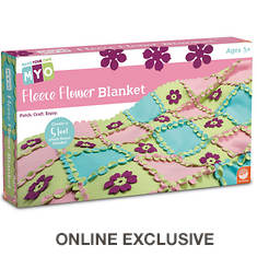 Make Your Own: Fleece Flower Blanket