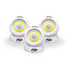 Motion Sensing LED Spotlight 3-Pack